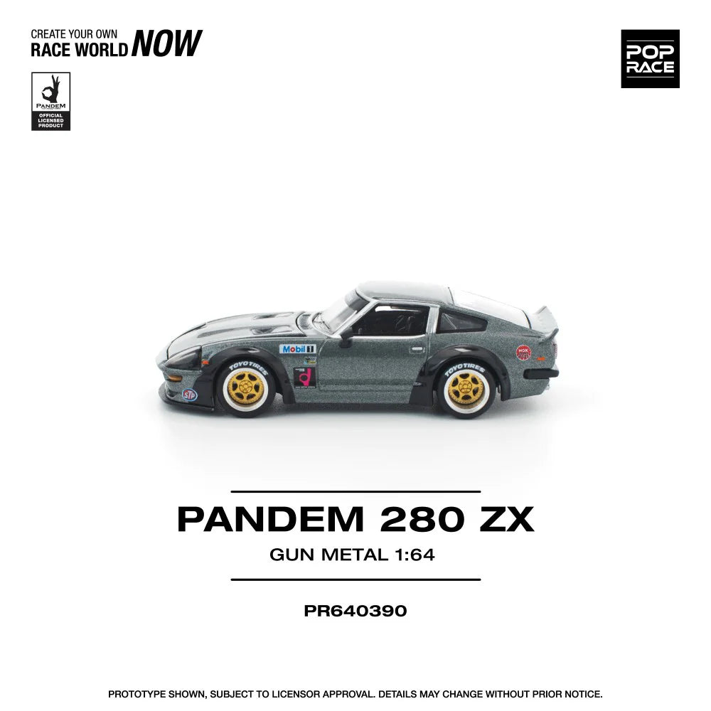 *Pre-Order* Pop Race Pandem 280ZX Gun Metal