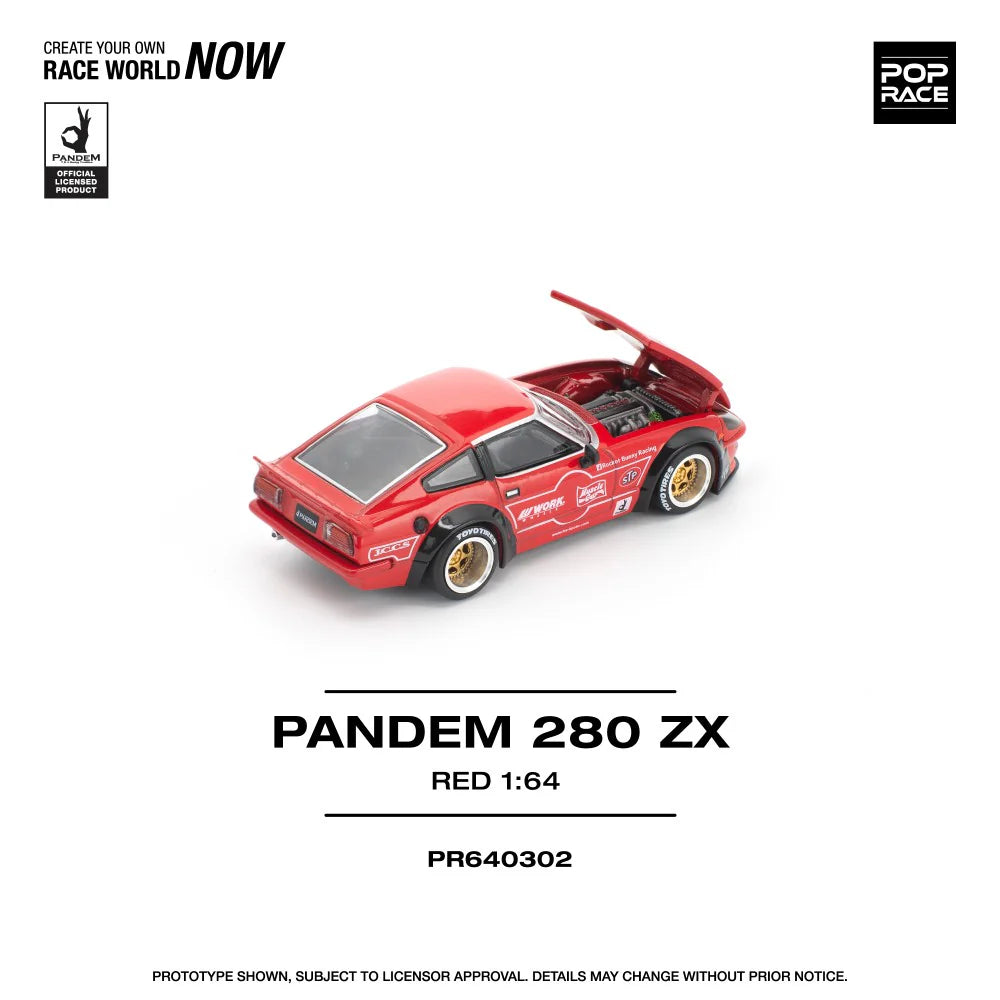 *Pre-Order* Pop Race Pandem 280ZX Red