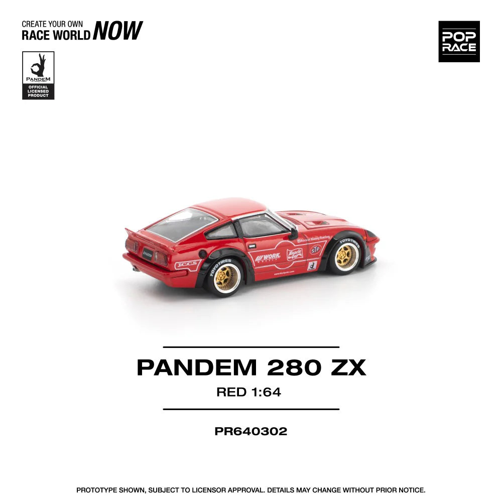 *Pre-Order* Pop Race Pandem 280ZX Red