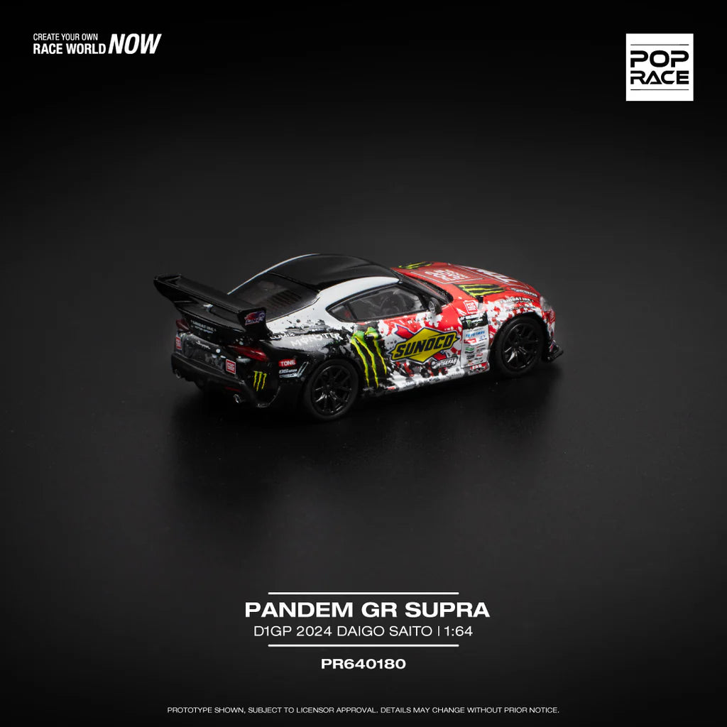 Pop Race Pandem GR Supra D1GP 2024 DAIGO SAITO