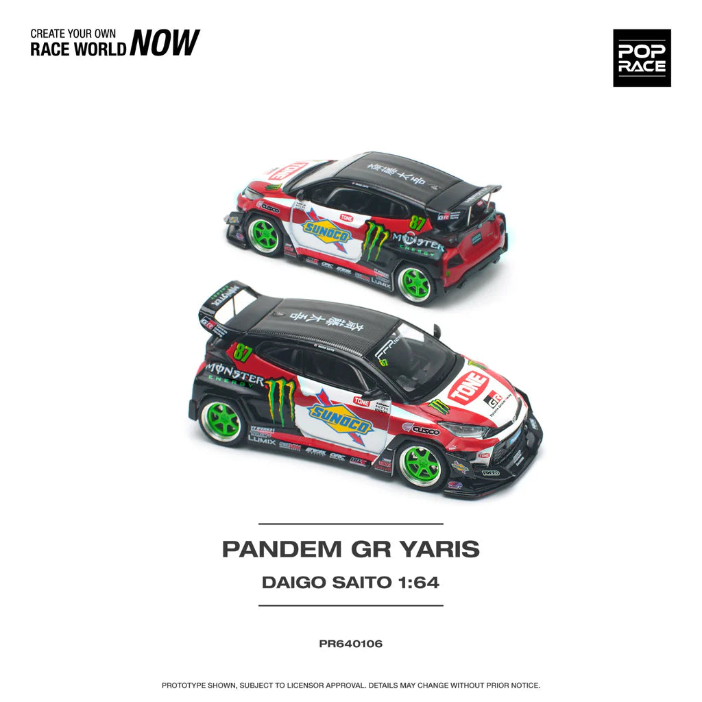 Pop Race Pandem GR Yaris - Daigo Saito