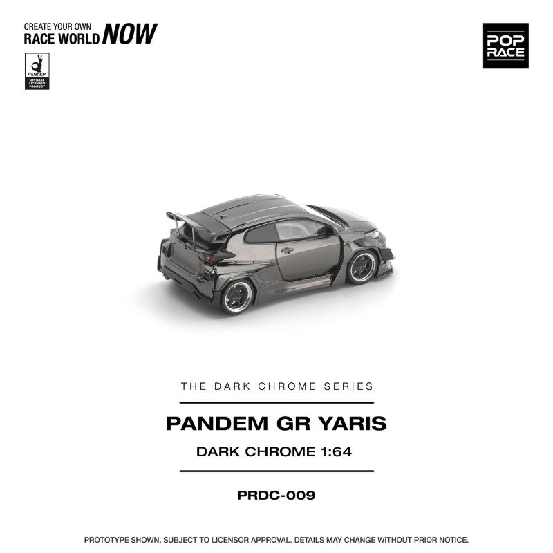 *Pre-Order* Pop Race Pandem GR Yaris Dark Chrome