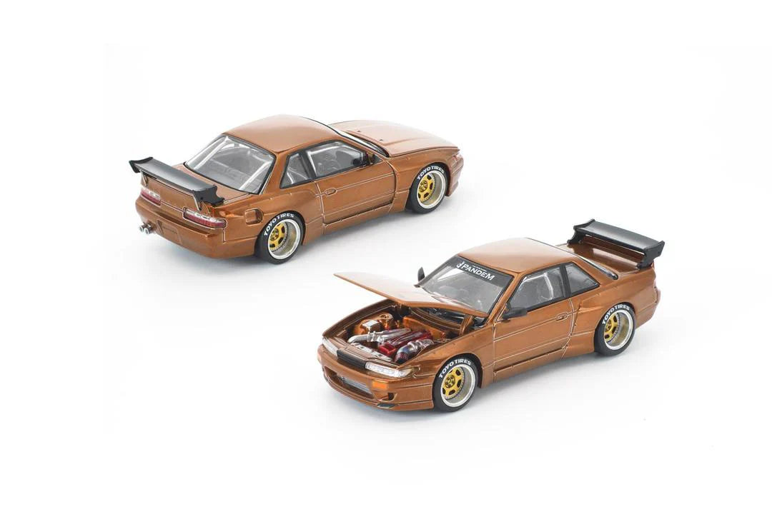 *Pre-Order* Pop Race PRE023 Pandem S13 Brown Chrome