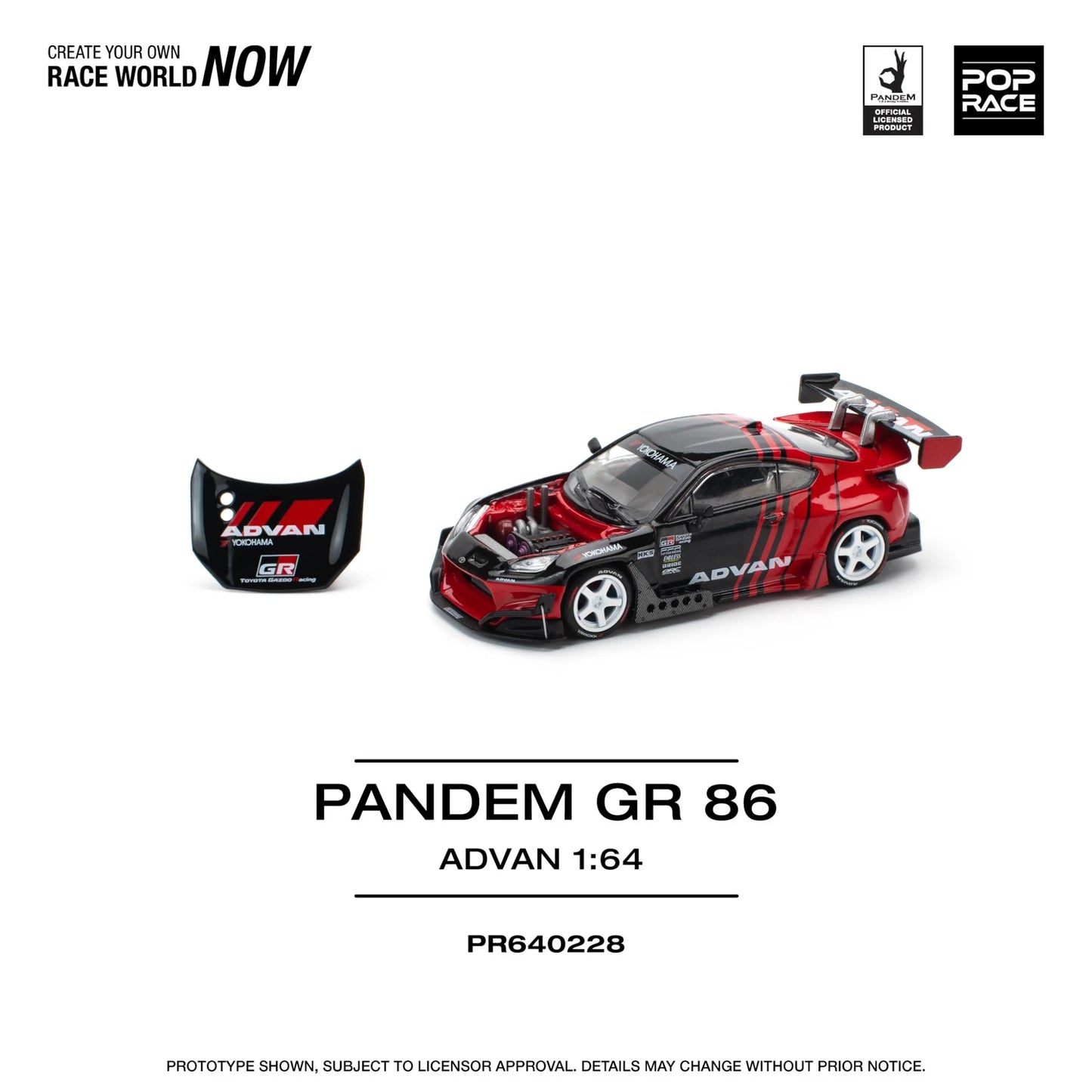 *Pre-Order* Pop Race Pandem GR86 - ADVAN