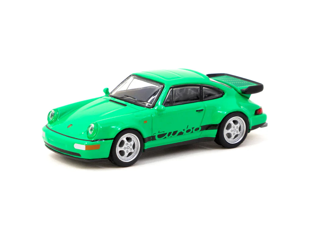 Tarmac Works x Schuco Porsche 911 Turbo Green