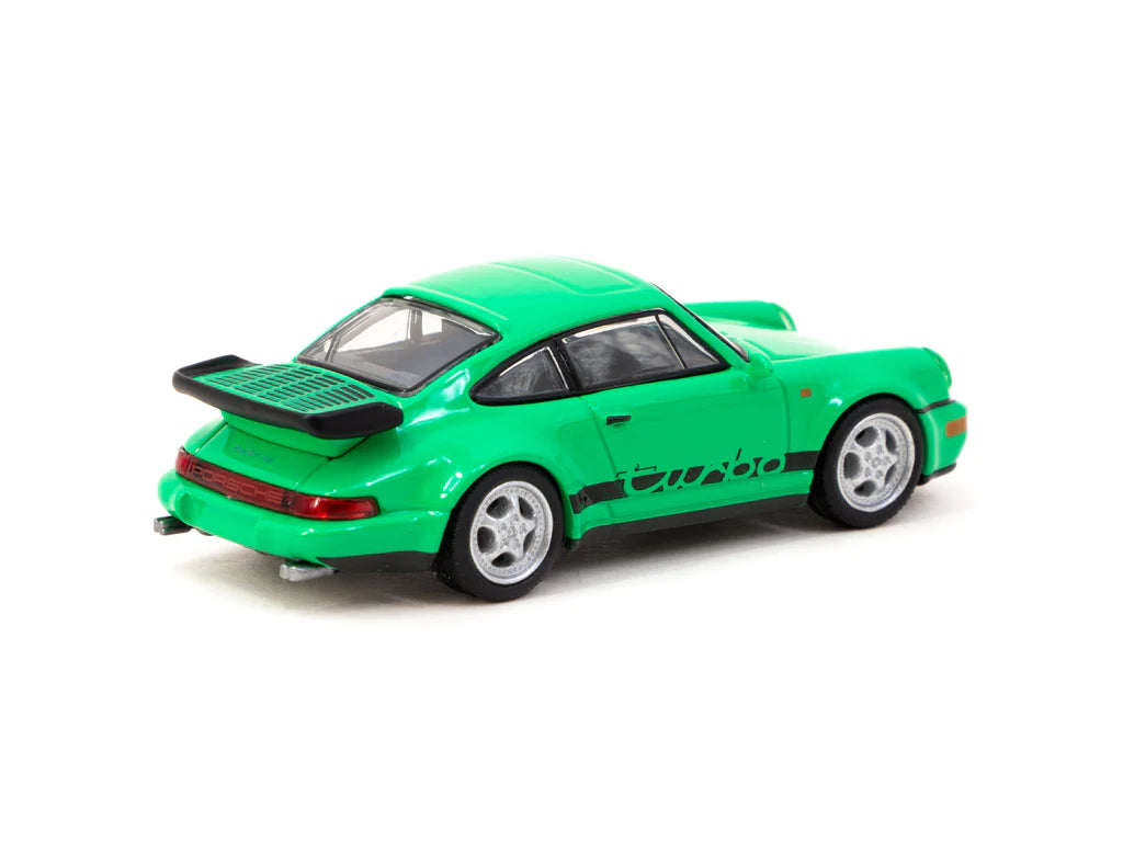 Tarmac Works x Schuco Porsche 911 Turbo Green