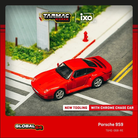 *Pre-Order* Tarmac Works Porsche 959 Red