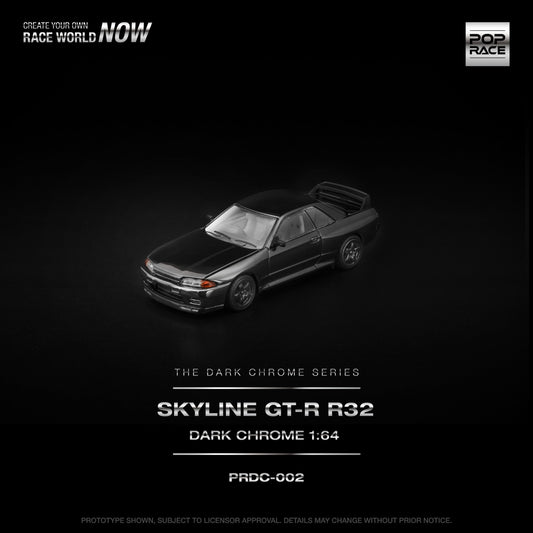 *Pre-Order* Pop Race R32 GT-R Dark Chrome