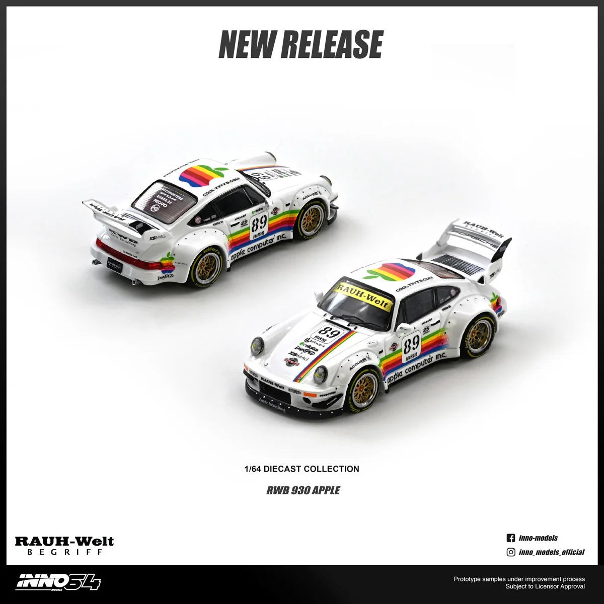 *Pre-Order* INNO Models INNO64 RWB 930 #89 Apple Livery