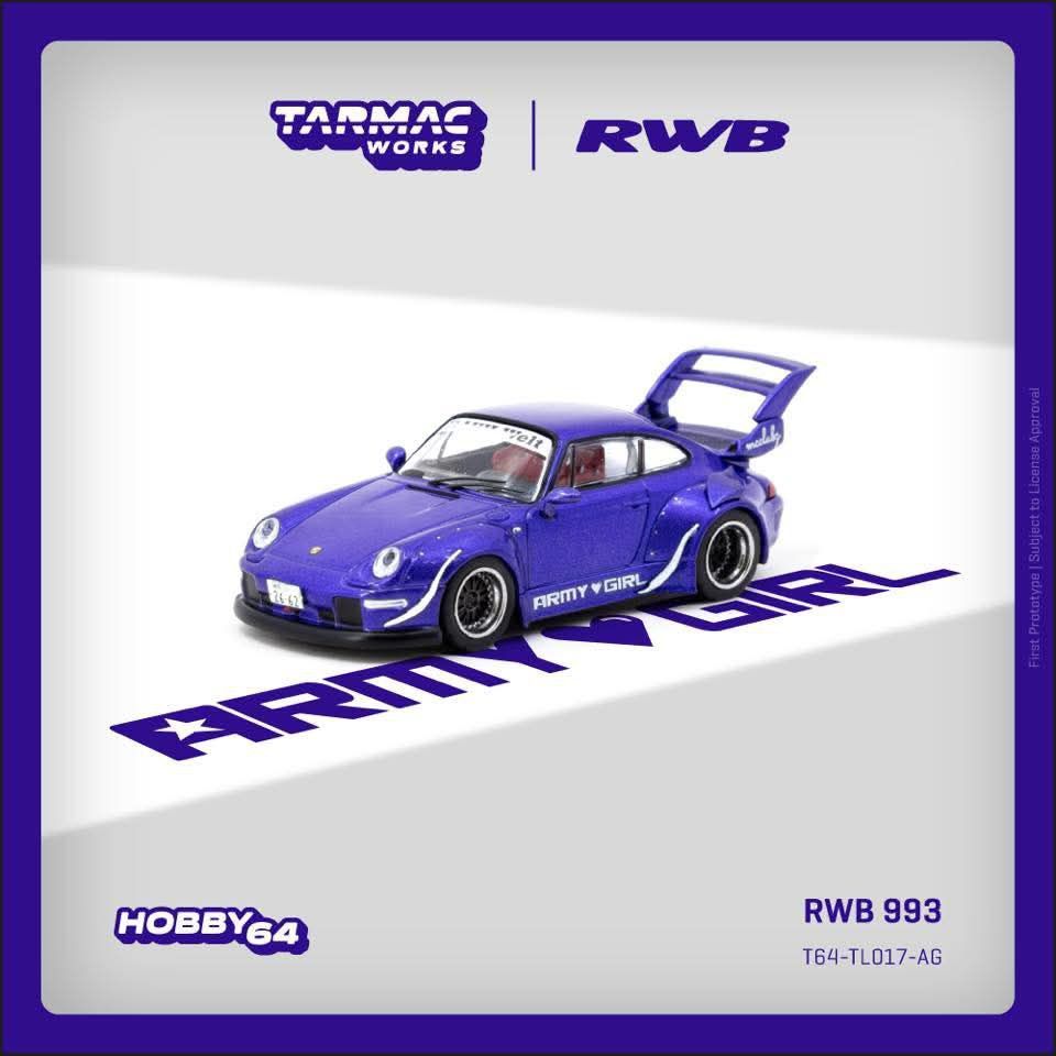 *Pre-Order* Tarmac Works - RWB 993 ARMY GIRL