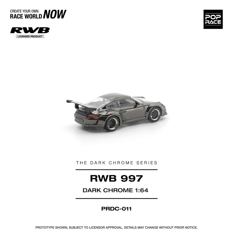 *Pre-Order* Pop Race RWB 997 Dark Chrome