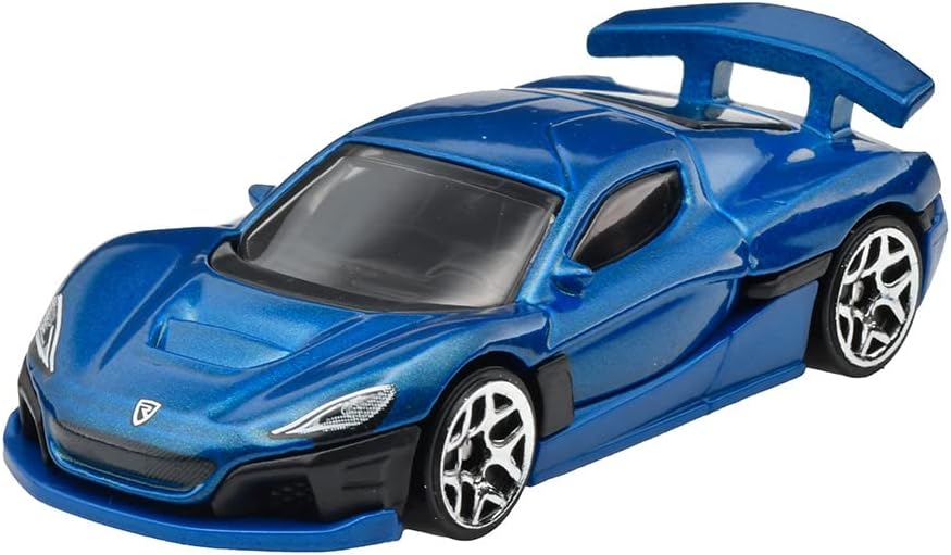 Hot Wheels HW Green Speed 4/10 Rimac Nevera (Blue) - Japanese Card
