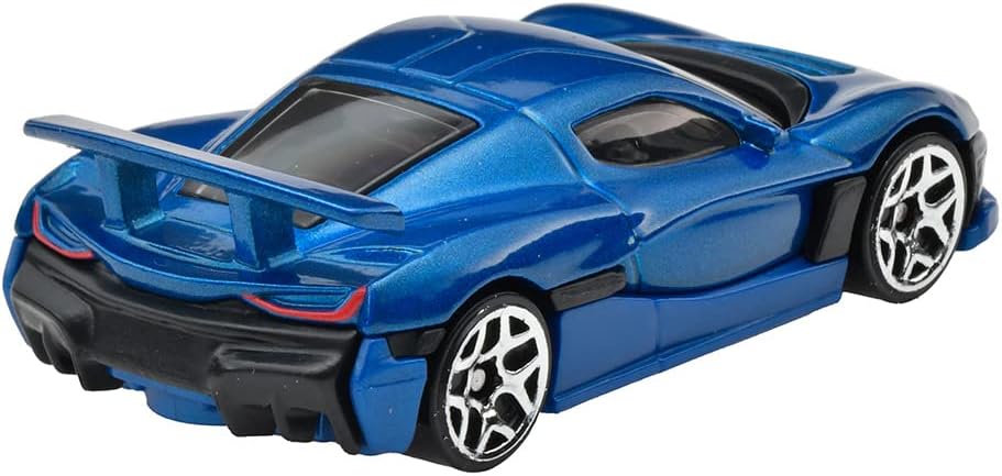 Hot Wheels HW Green Speed 4/10 Rimac Nevera (Blue) - Japanese Card