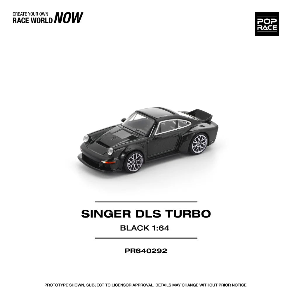 *Pre-Order* Pop Race Singer DLS Turbo (Road) - Black