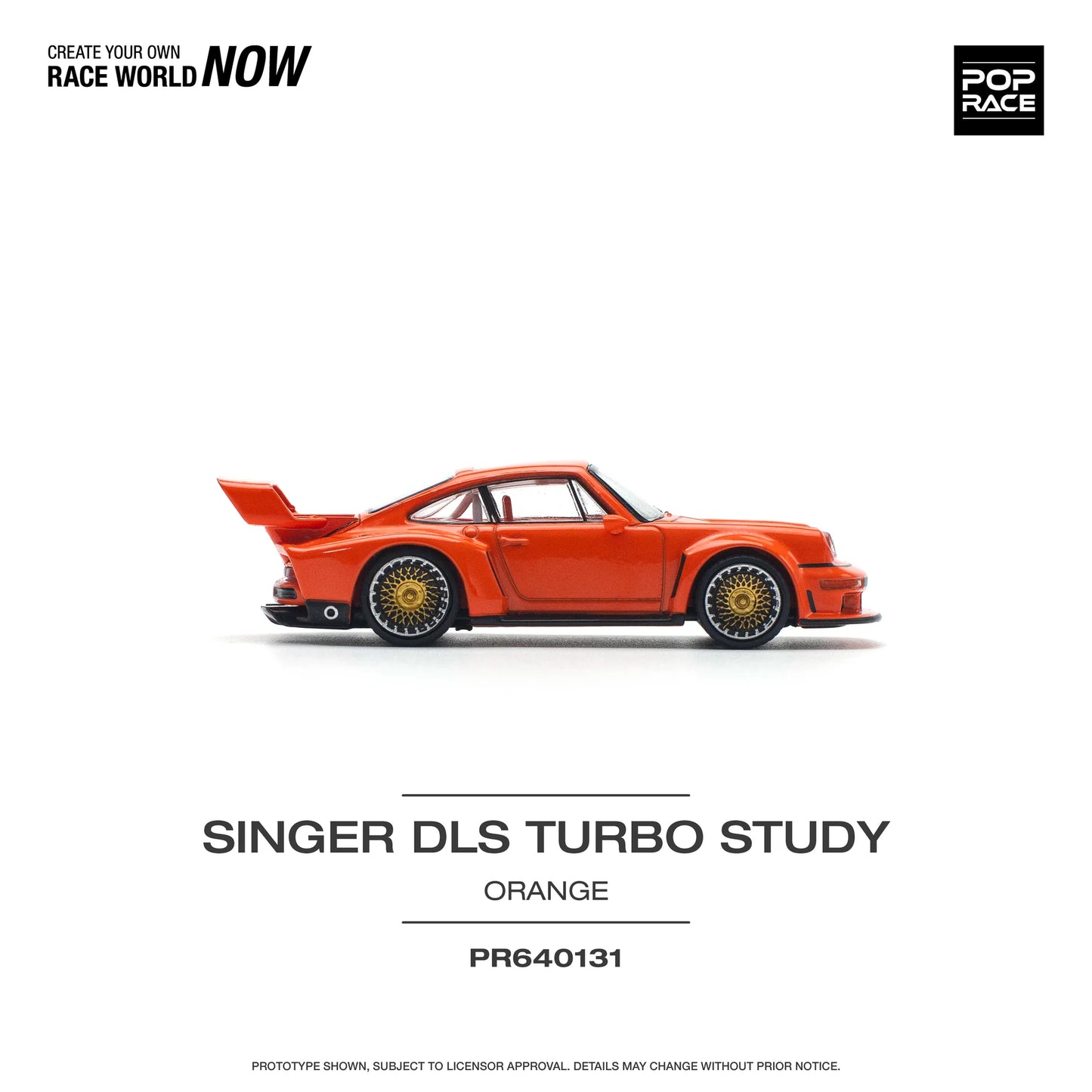 Pop Race Singer DLS Turbo Study - Orange