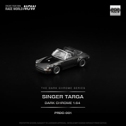 *Pre-Order* Pop Race Singer Targa Dark Chrome
