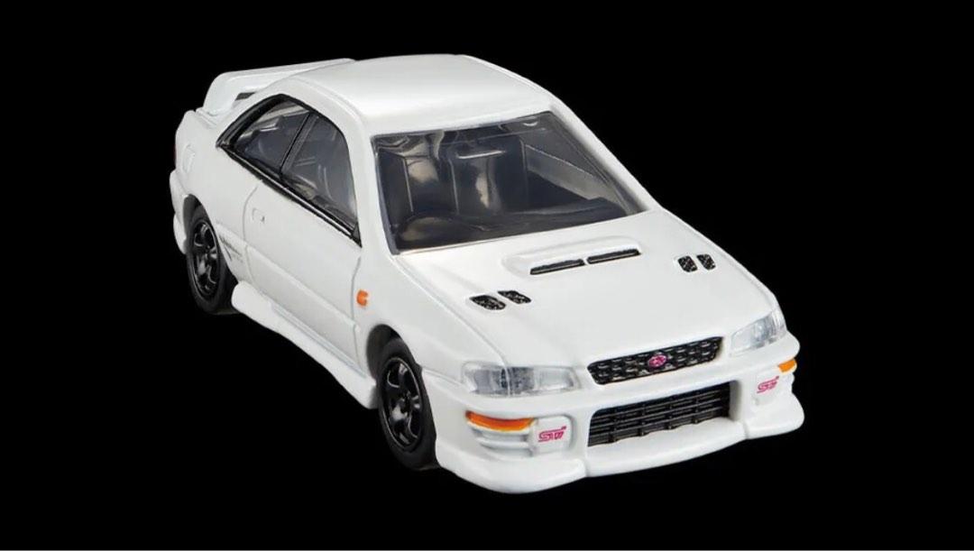 Tomica Premium Subaru Impreza WRX Type R STi Version (White)