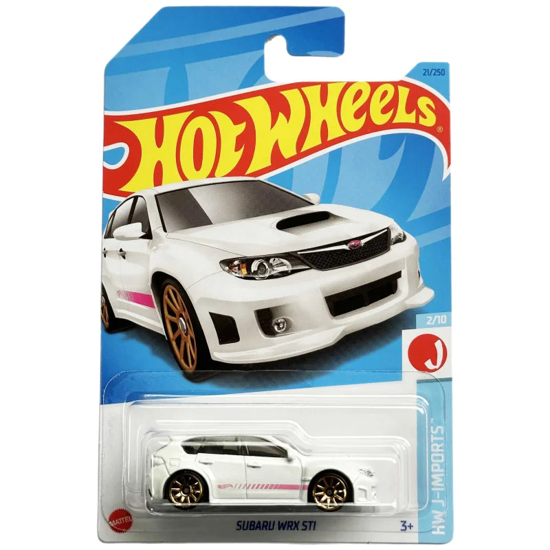 Hot Wheels HW J-Imports 2/10 Subaru WRX STi (White Hatchback) - Japanese Card