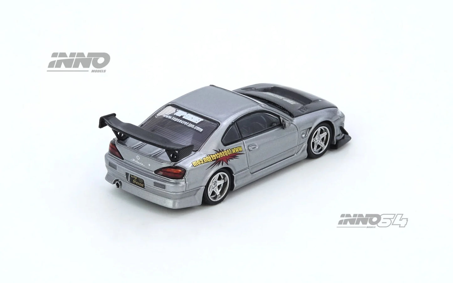 *Pre-Order* INNO Models INNO64 TOP SECRET Silvia (S15) Silver