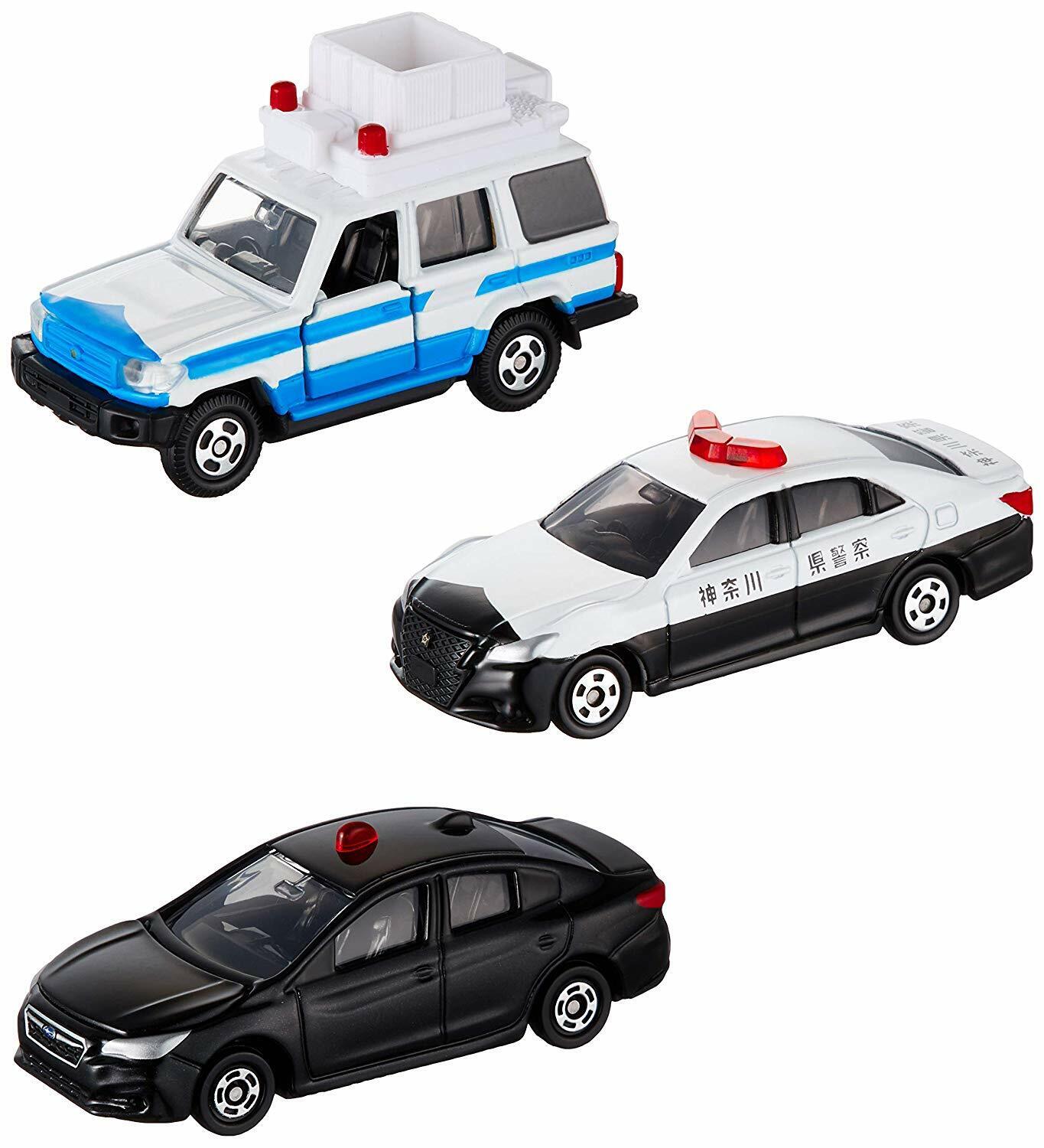 Tomica Town 110 Number! Police Vehicle and DVD Set