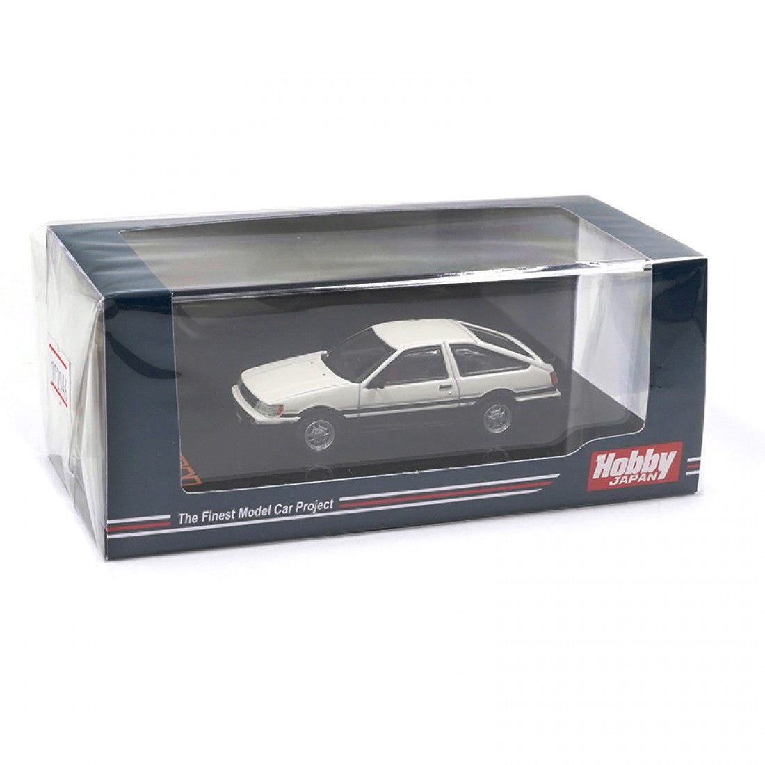 Hobby Japan Toyota COROLLA LEVIN AE86 3 Door GT APEX 1983 - White / Black 2 Tone