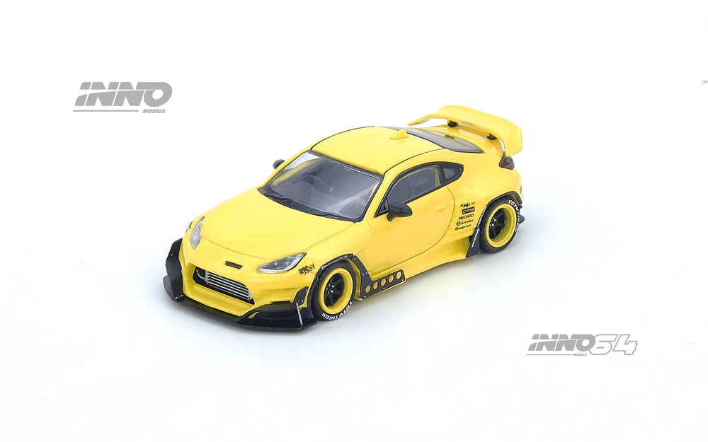 *Pre-Order* INNO Models INNO64 Toyota GR86 "PANDEM" Yellow