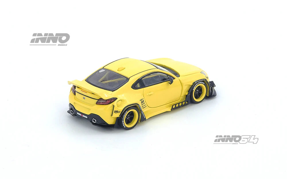 *Pre-Order* INNO Models INNO64 Toyota GR86 "PANDEM" Yellow