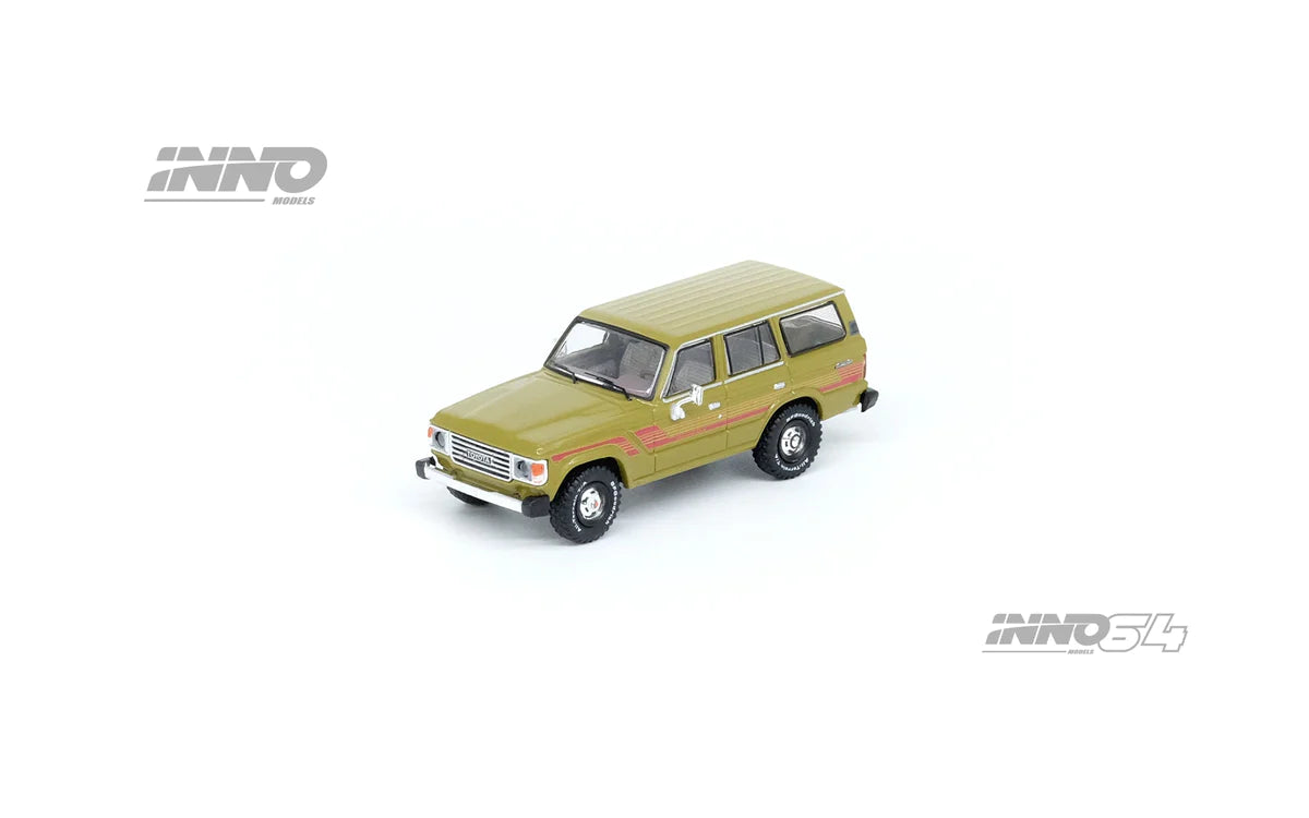 Inno Models Inno64 Toyota Land Cruiser (FJ60) Olive Green