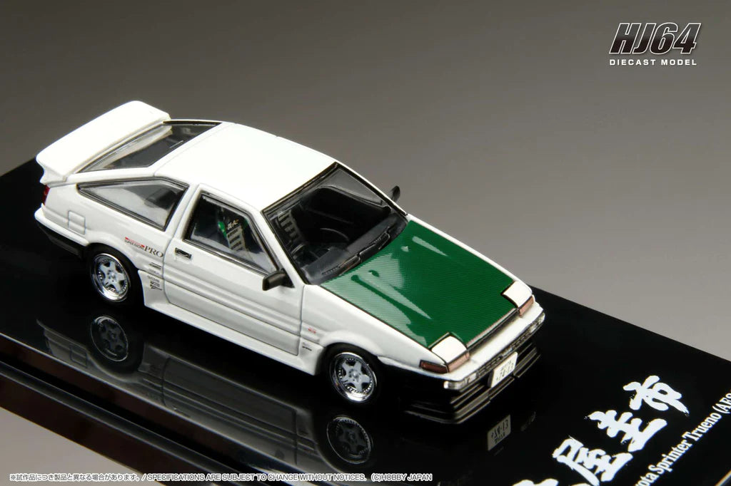 Hobby Japan Toyota Sprinter Trueno (AE86) Drift King White