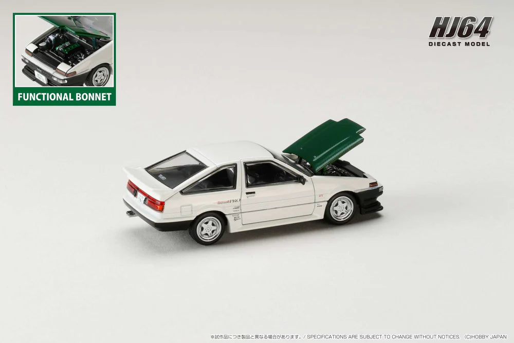 Hobby Japan Toyota Sprinter Trueno (AE86) Drift King White