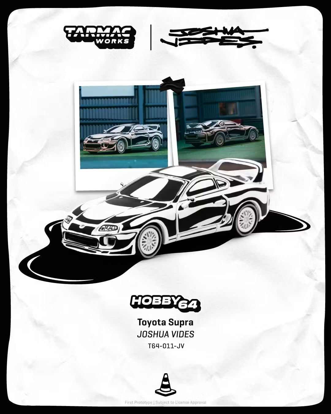 Tarmac Works Toyota Supra Designed by JOSHUA VIDES – Mini Toy Sensei