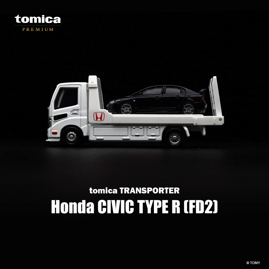 Tomica Premium Transporter & Honda Civic Type R (FD2) Set
