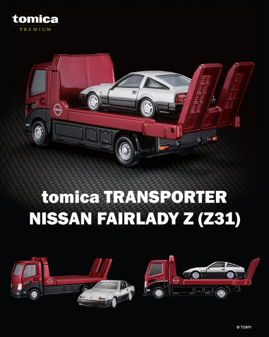 Tomica Premium Transporter & Nissan Fairlady Z (Z31) Set