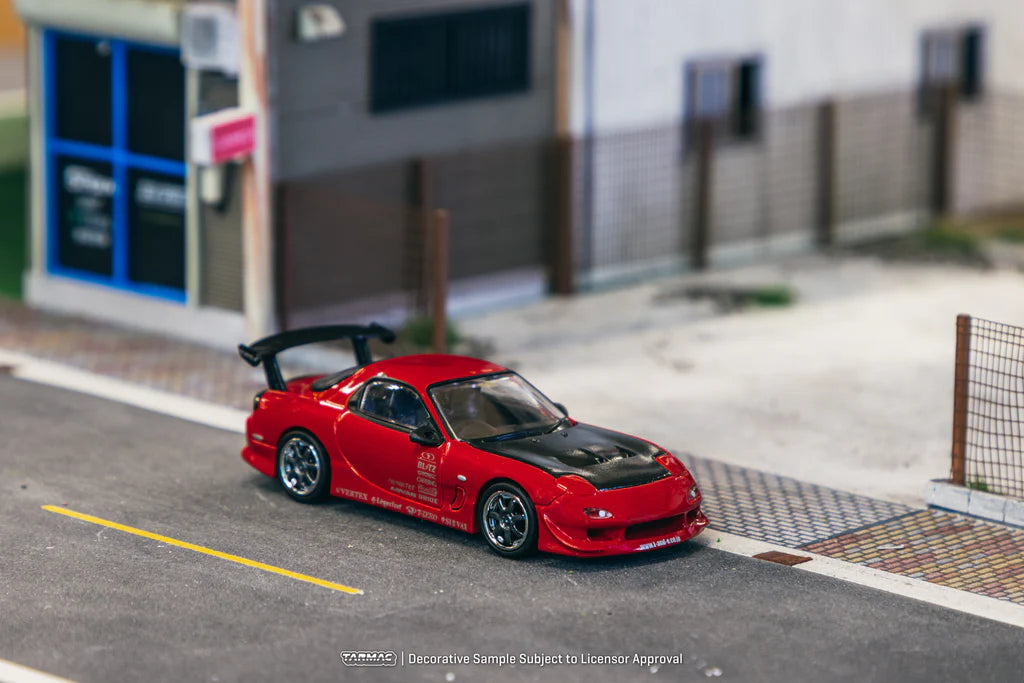 Tarmac Works VERTEX Mazda RX-7 FD3S Red