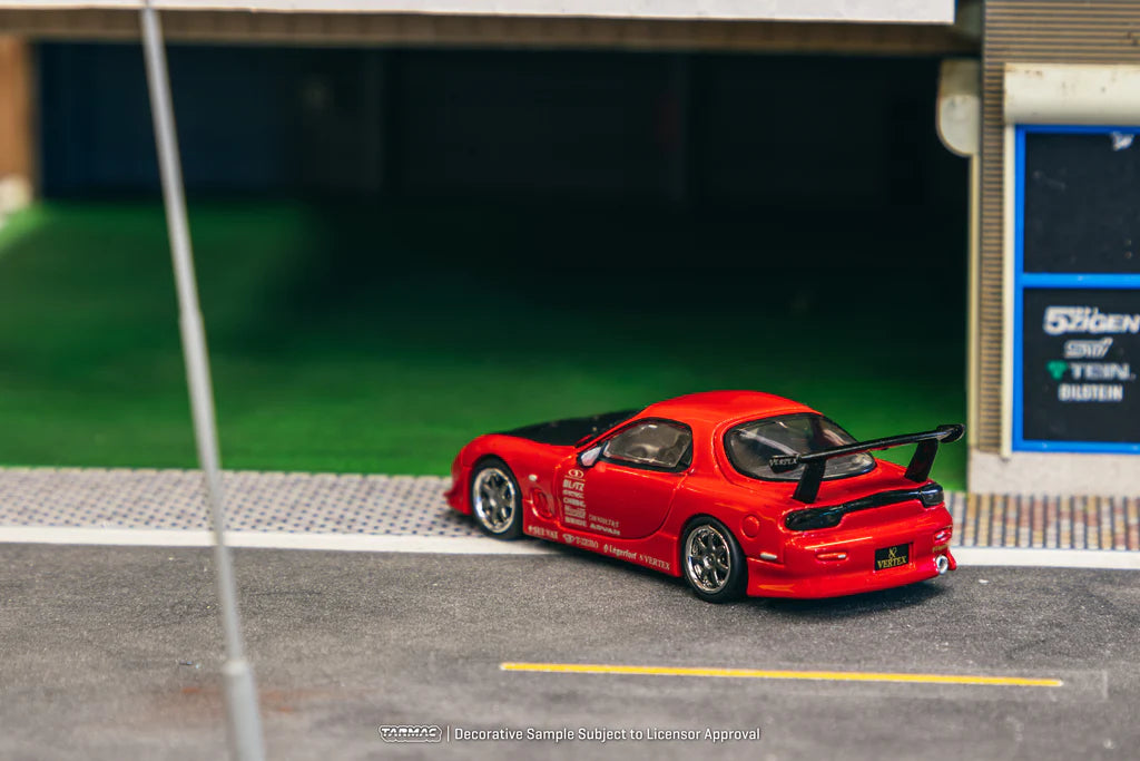 Tarmac Works VERTEX Mazda RX-7 FD3S Red