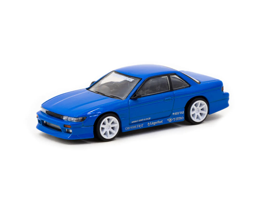 Tarmac Works VERTEX Nissan Silvia S13 Blue Metallic TOYO TIRES