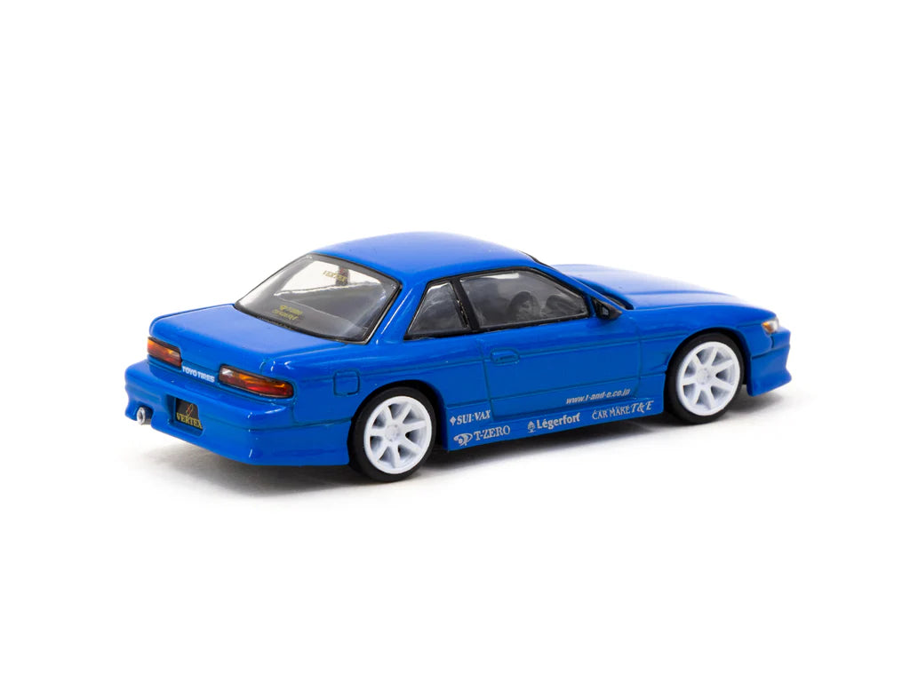 Tarmac Works VERTEX Nissan Silvia S13 Blue Metallic TOYO TIRES
