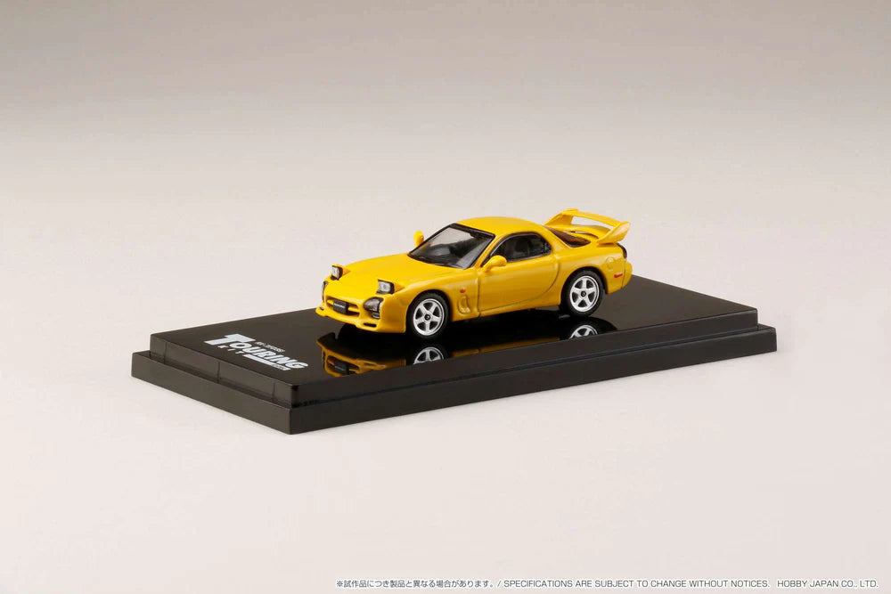 Hobby Japan efini RX-7 FD3S (A-SPEC.) - Sunburst Yellow