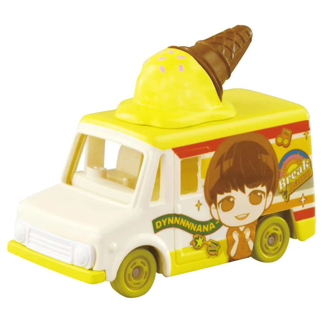 Dream Tomica SP TinyTAN x BTS Collection Ice Cream Van Set