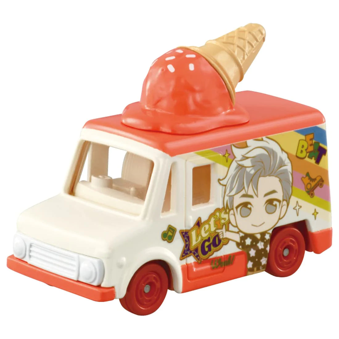 Dream Tomica SP TinyTAN x BTS Collection Ice Cream Van Set
