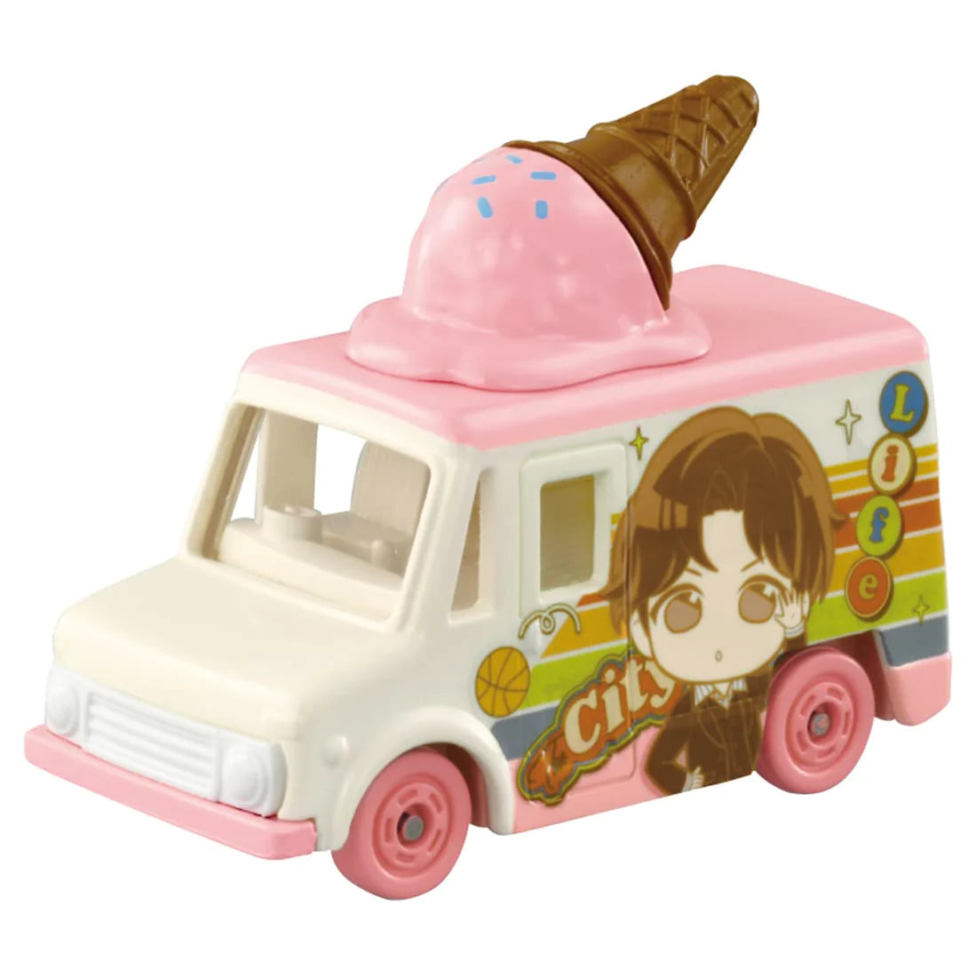 Dream Tomica SP TinyTAN x BTS Collection Ice Cream Van Set