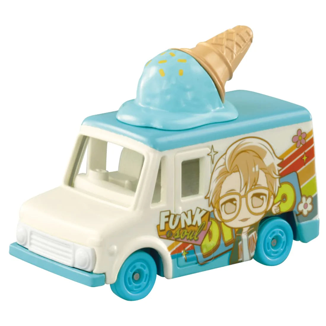 Dream Tomica SP TinyTAN x BTS Collection Ice Cream Van Set