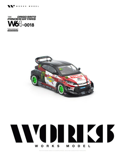 *Pre-Order* Works Model W64-0018 Pandem GR Yaris DAIGO SAITO