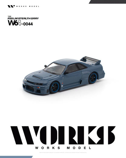 *Pre-Order* Works Model - W64-0044 R33 LM STEALTH GRAY