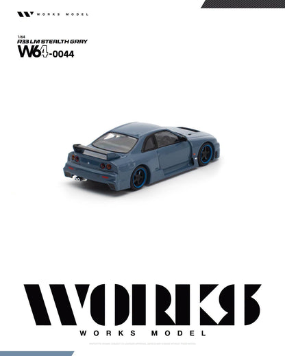 *Pre-Order* Works Model - W64-0044 R33 LM STEALTH GRAY