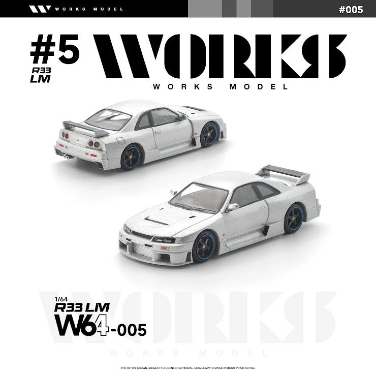 *Pre-Order* Works Model W64-005 R33 LM