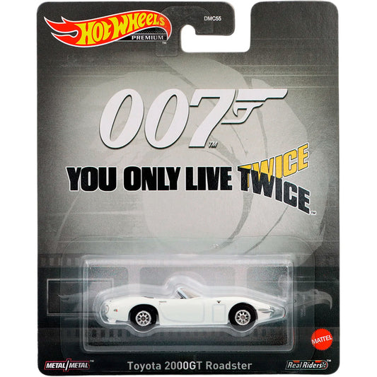 Hot Wheels Premium 007 You Only Live Twice Toyota 2000GT Roadster - Japanese Stock