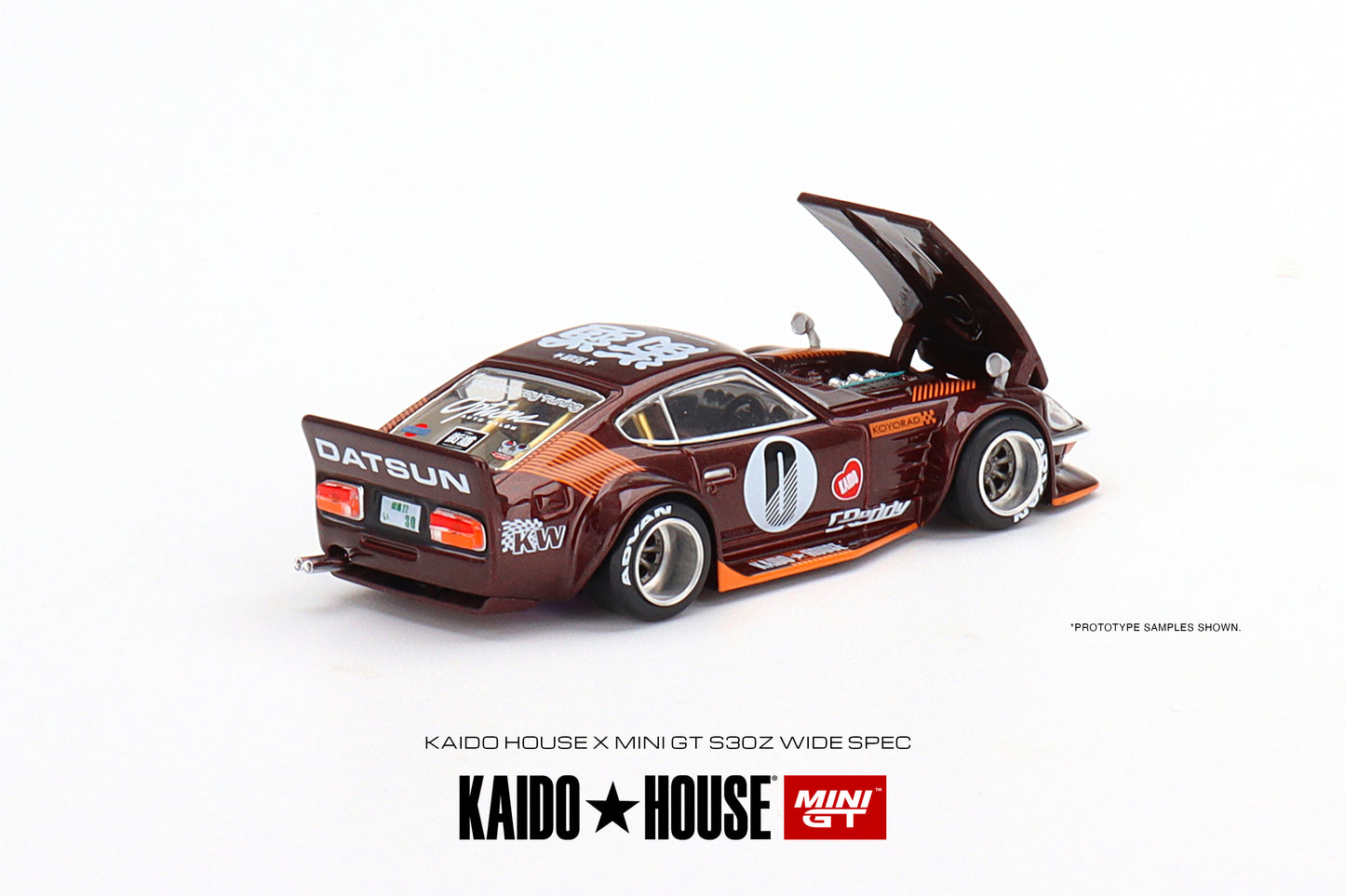 Mini GT x Kaido House No.023 Datsun Fairlady Z Dark Red