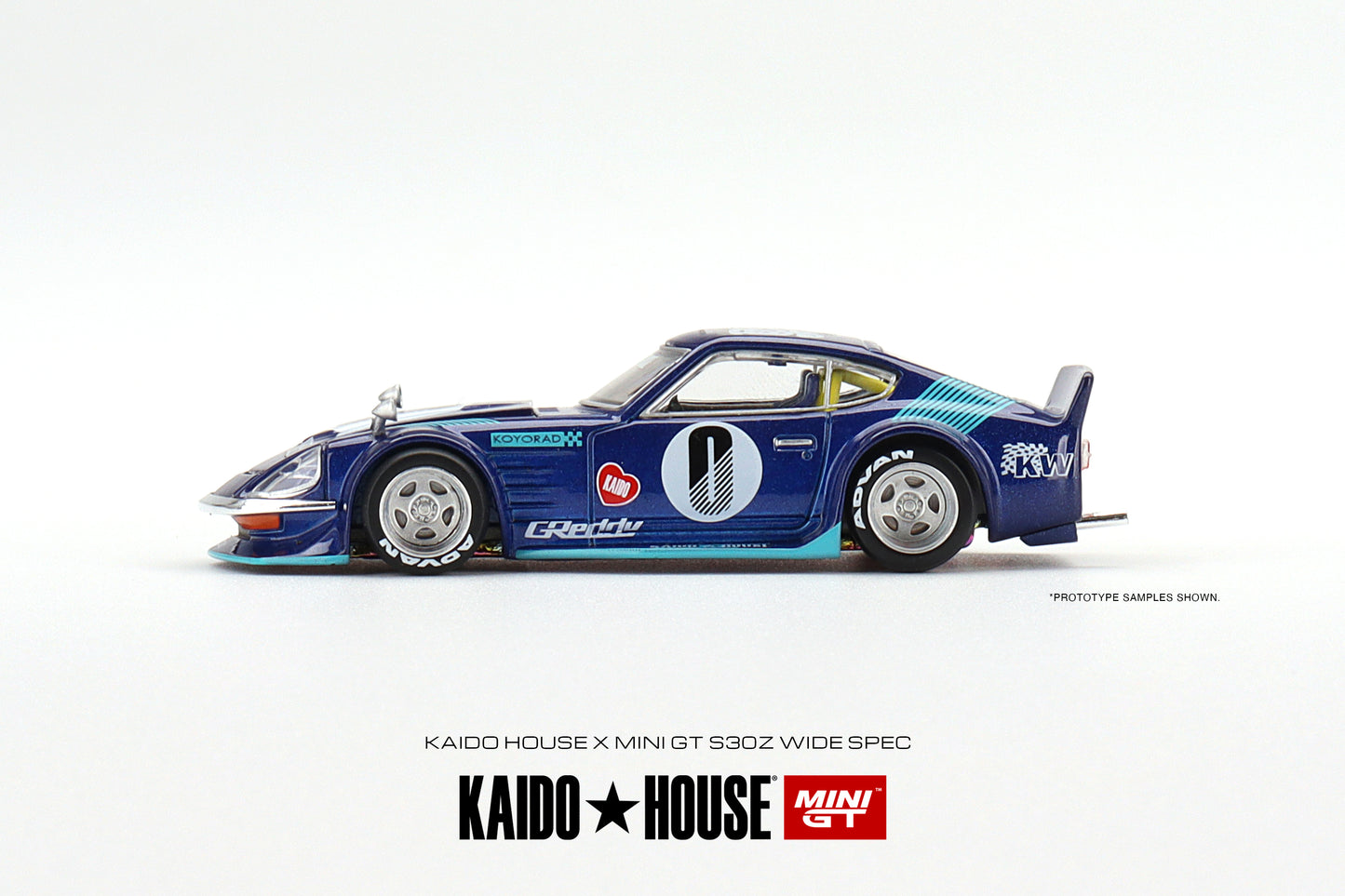 Mini GT x Kaido House No.024 Datsun Fairlady Z Blue