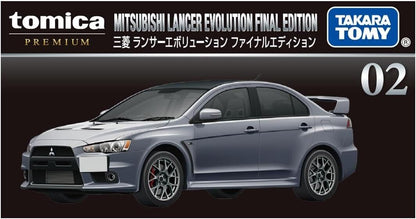 Tomica Premium No.02 Mitsubishi Lancer Evolution Final Edition (Grey)